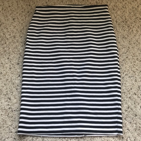Striped Pencil Skirt - Picture 1 of 1